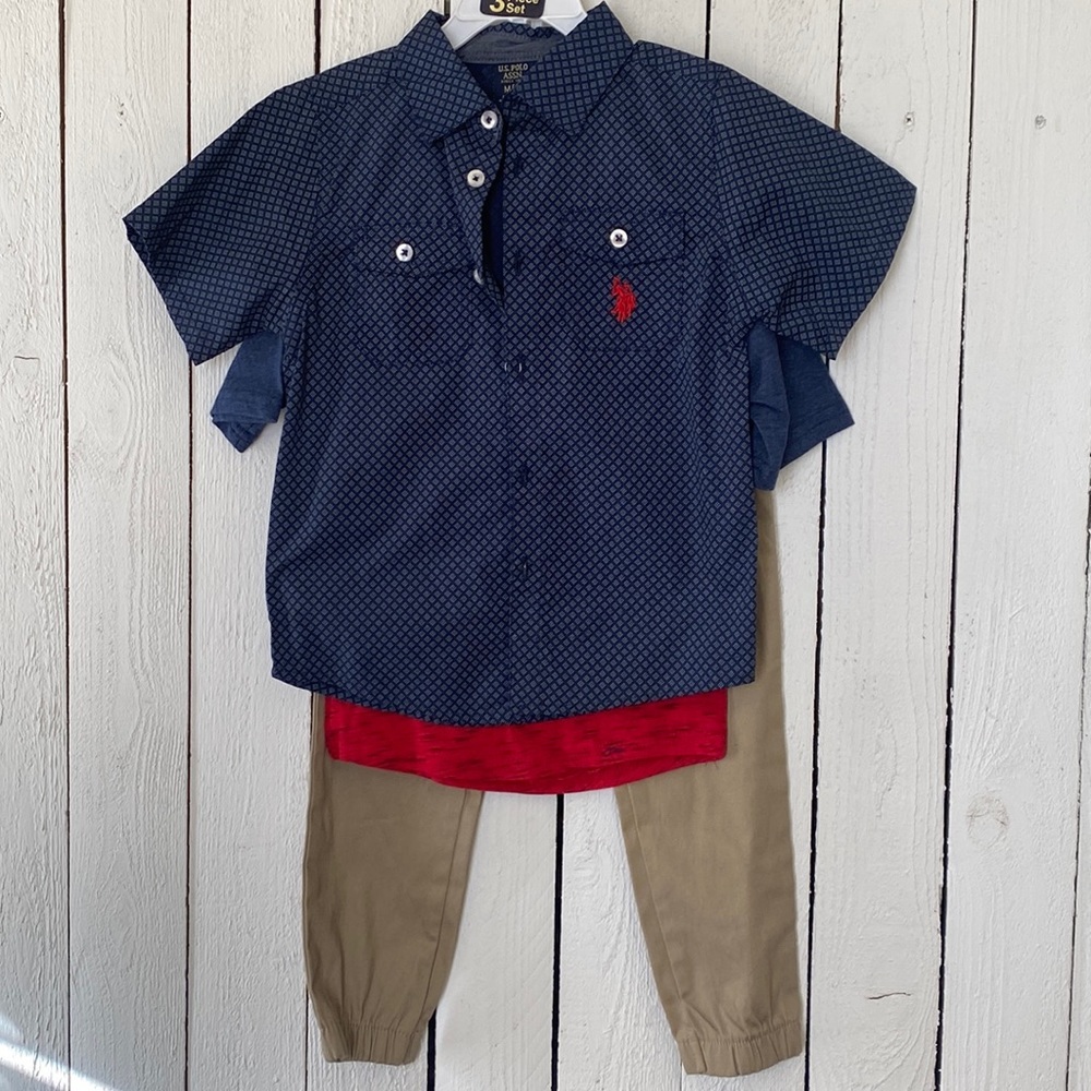 U.S. Polo Assn. 3 Piece Set Boys